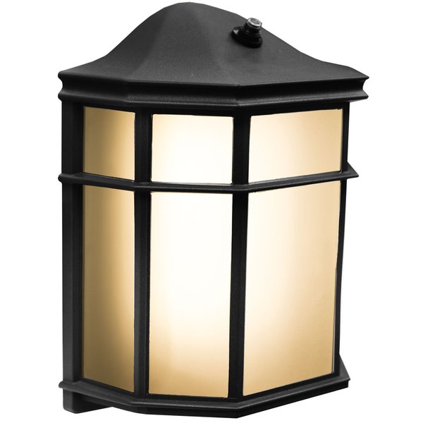Sunlite Tunable LED Lantern Style Outdoor Fixture Built-in Photocell Color Tunable 3000K/4000K/5000K 88681-SU